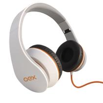 Fone De Ouvido Headphone Sense Multimídia Branco Hp-100 Oex