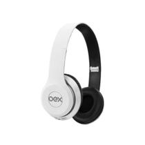 Fone de Ouvido Headphone Style HP103 Branco - OEX Fone de Ouvido Headphone Style HP103 Branco - OEX