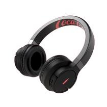 Fone de ouvido Headphone Wireless Elite bass Coca-Cola - Preto