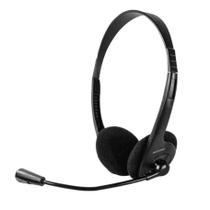 Fone de ouvido headset classic p2 com microfone 1,8 mt preto