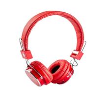 Fone de Ouvido Headset com Bluetooth Sd Fm B05 Vermelho Fone de Ouvido Headset com Bluetooth Sd Fm B05 Vermelho