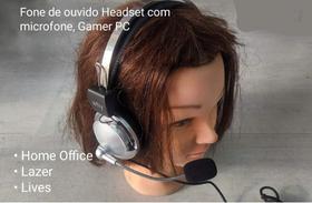 Fone de Ouvido Headset com microfone gamer PC