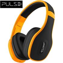 Fone de Ouvido Headset Com Microfone Multilaser Pulse Amarelo