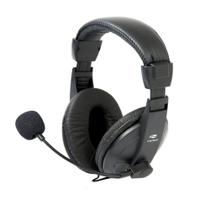 Fone de Ouvido Headset Com Microfone Voicer Comfort C3Tech - PH-60BK - C3 TECH