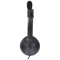 Fone De Ouvido Headset Corp Usb Com Microfone - Preto - Vk390 Fone De Ouvido Headset Corp Usb Com Microfone - Preto - Vk390