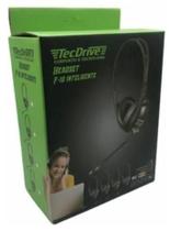 Fone de ouvido headset F-10 inteligente TecDrive Fone de ouvido headset F-10 inteligente TecDrive