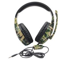 Fone De Ouvido Headset Gamer Camuflado Estéreo Para Ps4 Ps3 Xbox