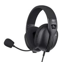 Fone de Ouvido HeadSet Gamer com Fio e Microfone Embutido Leve Alta Qualidade de Som FUXIH5D Havit