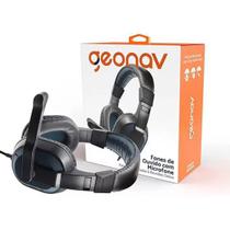 Fone de Ouvido Headset Gamer com Fio e Microfone Geonav