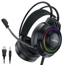Fone de Ouvido Headset Gamer com Led Lehmox Hyper GT