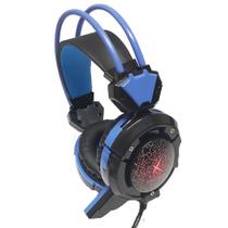 Fone De Ouvido Headset Gamer Com Microfone Gh-X30 Azul