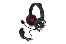Fone De Ouvido Headset Gamer Dust - Preto Com Led Vermelha