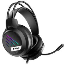 Fone de Ouvido Headset Gamer EG306 Lesh Led Rgb Com Fio Evolut
