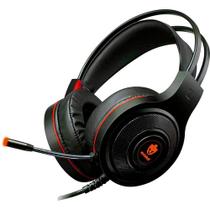 Fone de ouvido headset gamer evolut eg-301 temis vermelho
