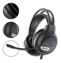 Fone De Ouvido Headset Gamer Evolut Lesh Eg306 Led Rainbow