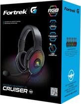 Fone de ouvido headset gamer fortrek cruiser 7.1