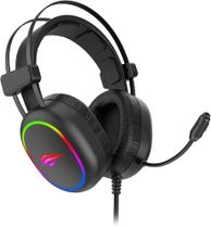 Fone de Ouvido Headset Gamer Havit H2016D Preto Original