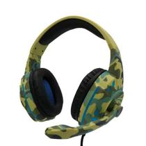 Fone De Ouvido Headset Gamer Komc G305 Verde