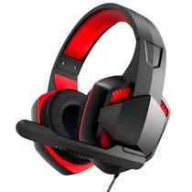 Fone De Ouvido Headset Gamer Led Pc Game Vermelho