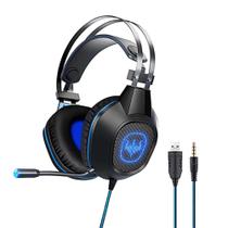 Fone De Ouvido Headset Gamer Led Usb Microfone Ovleng