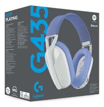 Fone De Ouvido Headset Gamer Logitech G435 Lightspeed Azul Fone De Ouvido Headset Gamer Logitech G435 Lightspeed Azul