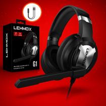 Fone de Ouvido Headset Gamer magmetico RGB Lehmox Fone de Ouvido Headset Gamer magmetico RGB Lehmox