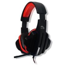 Fone de ouvido headset gamer p2/cabo nylon multilaser Ph120