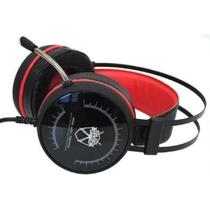 Fone De Ouvido Headset Gamer P2 Led USB Microfone 32 Ohms Ej-009 F18