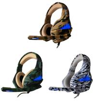 Fone De Ouvido Headset Gamer Pc Com P2 E Led - Knup