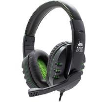 Fone De Ouvido Headset Gamer Pc Ps4 Ps3 Notebook Knup Kp359 Verde