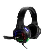 Fone de ouvido headset gamer rival Led Rgb com fio evolut