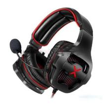 Fone de Ouvido Headset Gamer Super Bass USB + P2 Duplo Luz de Led - HF-G650 - Exbom