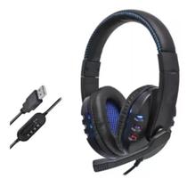 Fone de Ouvido Headset Gamer USB Com Microfone controle de volume e mute Ideal para Jogos - Knup
