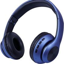 Fone De Ouvido Headset Glam Azul Bluetooth Oex HS311 Micro