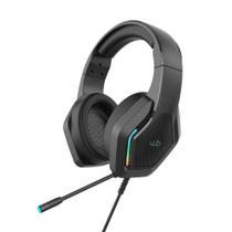 Fone de Ouvido Headset Over-ear WB Lux Gamer com Microfone Flexivel e Rainbow Led