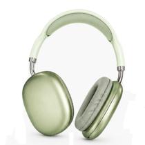 Fone de Ouvido Headset P9 Air Sem Fio Wireless Bluetooh Verde