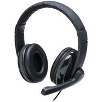 Fone de ouvido headset pro p2 - cancelamento de ruido - pot 30mw c adapt p3 preto - ph316