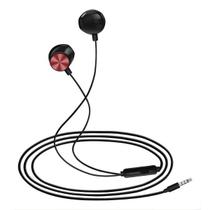 Fone de Ouvido HP DHH-1112 Intra-Auricular com Microfone Cabo P2 p/ Celular PC Notebook