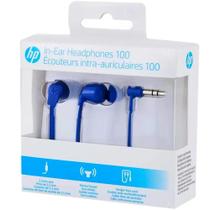 Fone de Ouvido HP Intra Auricular H100 Azul