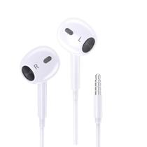 Fone de ouvido hrebos plug p3 branco hs-50