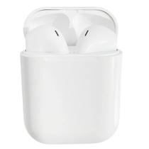 Fone de Ouvido i12 Branco Sem Fio com Case de Carregamento Fone de Ouvido i12 Branco Sem Fio com Case de Carregamento