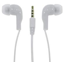 Fone de Ouvido In Ear Com Fio Intra-Auricular Branco FO11 - Pmcell