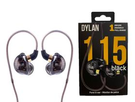 Fone de ouvido in ear Dylan DE115 Transparente