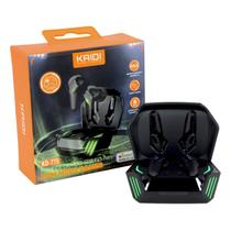 Fone de Ouvido In-ear Gamer Bateria Durável Wireless c/ Case - Kaidi