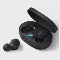 Fone de ouvido in-ear gamer sem fio fone de ouvido bluetooth 2 preto com visor compativel AirDots 2