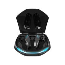 Fone De Ouvido In-ear Gamer Sem Fio Lenovo Bluetooth Gm2 Pro Preto Com Luz Led