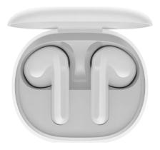 Fone De Ouvido In-ear Gamer Sem Fio Xiaomi Redmi Buds 4 Lite Branco Com Luz Led