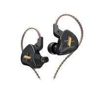 FONE DE OUVIDO IN-EAR KZ EDX SEM MICROFONE BLACK (Preto) FONE DE OUVIDO IN-EAR KZ EDX SEM MICROFONE BLACK (Preto)
