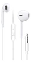 Fone De Ouvido In-ear P2 Com Microfone Xcell Cor Branco Branco Fone De Ouvido In-ear P2 Com Microfone Xcell Cor Branco Branco