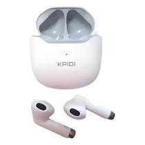 Fone De Ouvido In-ear Sem Fio Kaidi Kd-771 Branco Fone De Ouvido In-ear Sem Fio Kaidi Kd-771 Branco